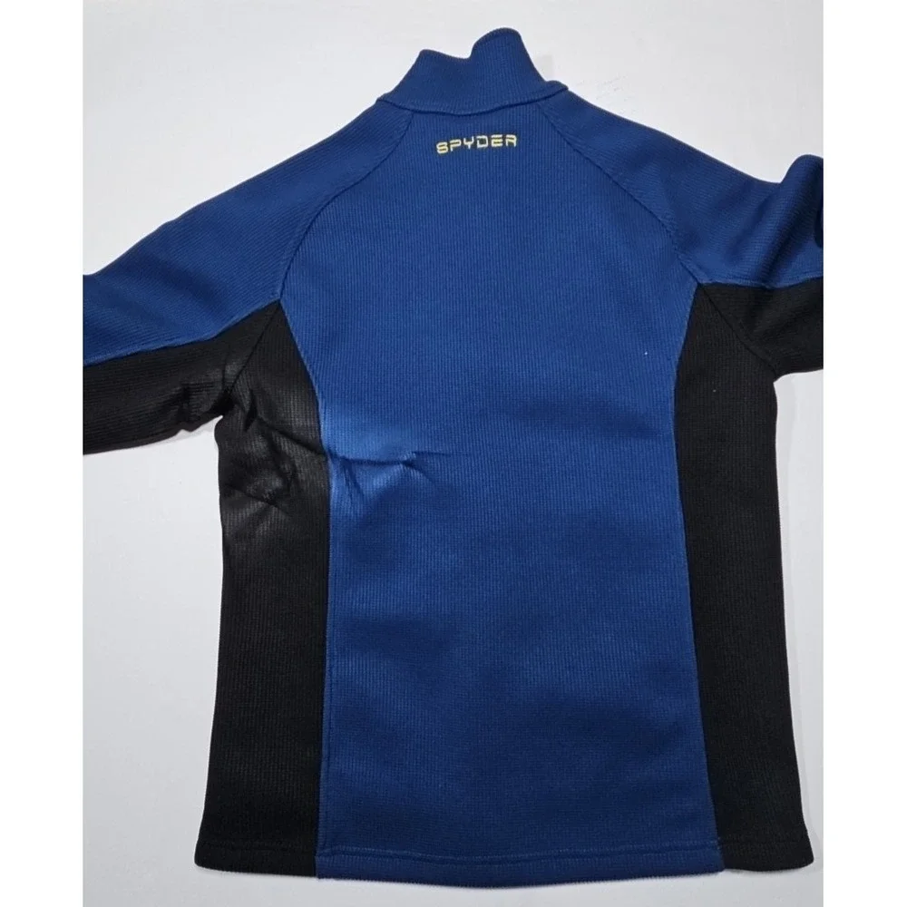 SPYDER Constant Full Zip Fleece Jacket Blue Men's Size M NWT IMPERFECT - 205413‎
